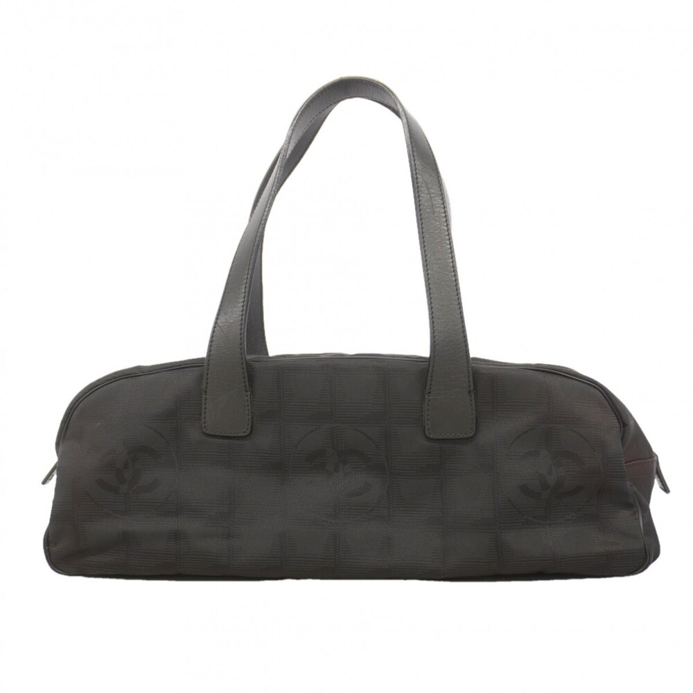Chanel New Travel Nylon Handbag, Black, Women's
